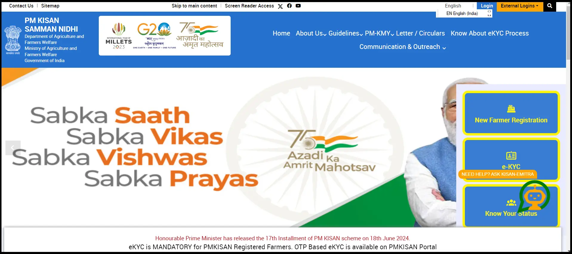 PM Kisan Yojana 2024 Registration